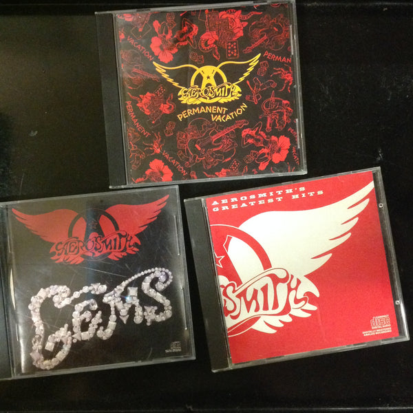 3 Disc SET BARGAIN CDs Aerosmith