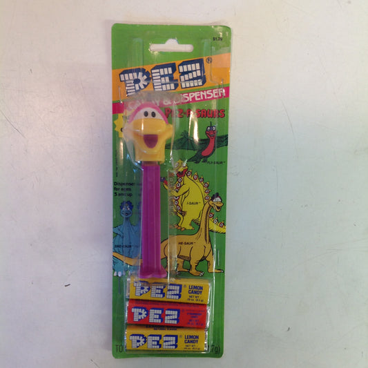 Vintage 1990's Pez Candy Dispenser w/Original Packaging Pez-A-Saur He-Saur