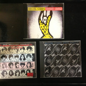 3 Disc SET BARGAIN CDs Rolling Stones VooDoo Lounge Some Girls Steel Wheels Rock CK40449 724383978229 CK45333
