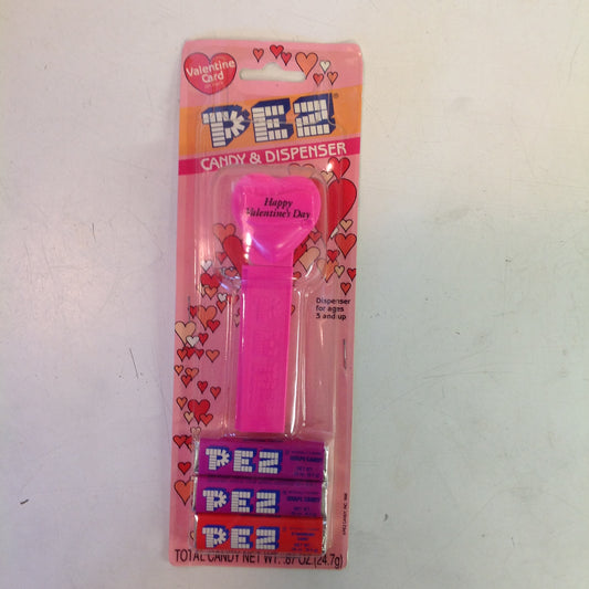 Vintage 1990's Pez Candy Dispenser w/Original Packaging Valentine's Day