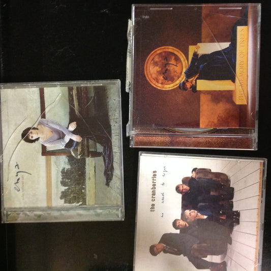 3 Disc SET BARGAIN CDs Female Women Enya The Cranberries