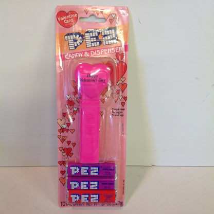 Vintage 1990's Pez Candy Dispenser w/Original Packaging Valentine's Day