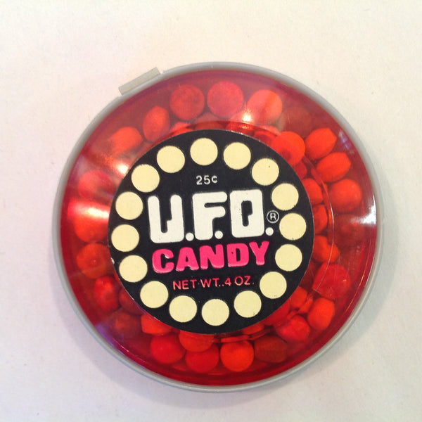 Vintage Unopened 1978 U.F.O. Candy Sealed Flying Saucer Candy Container