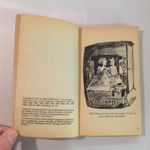 Vintage 1971 Playboy Press Paperback WHY DO I GET AN IRRESISTABLE URGE TO LAUGH EVERY TIME I MAKE LOVE? CARTOONS FROM PLAYBOY