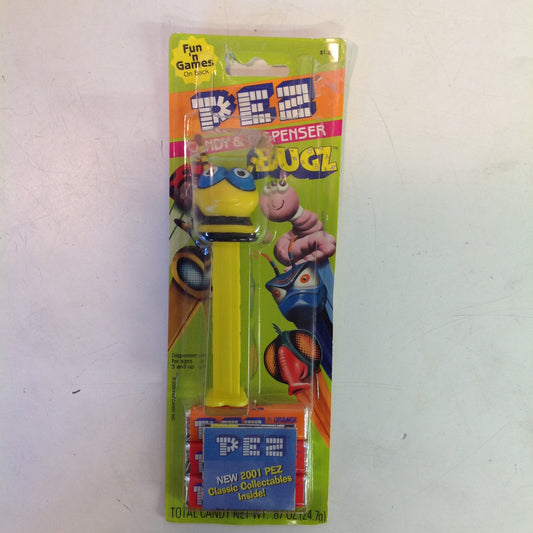 Vintage 1990's Pez Candy Dispenser w/Original Packaging BUGZ Bumblebee