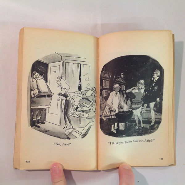 Vintage 1971 Playboy Press Paperback WE CAN'T GO ON MEETING LIKE THIS Cartoons from PLAYBOY