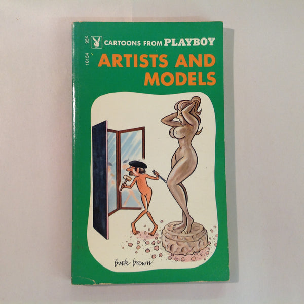 Vintage 1972 Playboy Press Paperback CARTOONS FROM PLAYBOY: ARTISTS AND MODELS