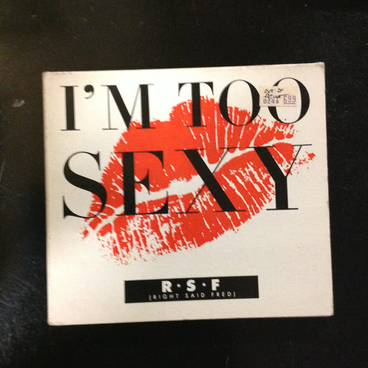 CD I'm Too Sexy Right Said Fred RSF Maxi Single Charisma – 96256-2
