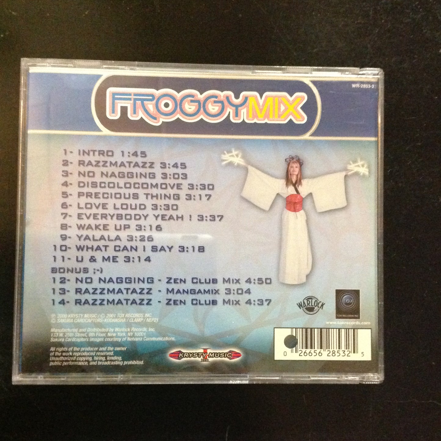 CD Froggymix No Nagging (Nanana-Na) WR-2853-2 Promo Album Promotional Only RARE