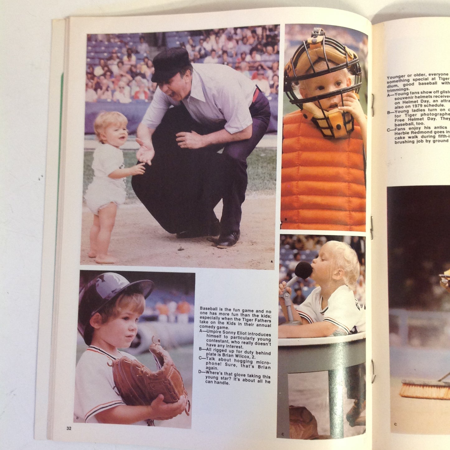 Vintage Official 1979 Detroit Tigers Yearbook