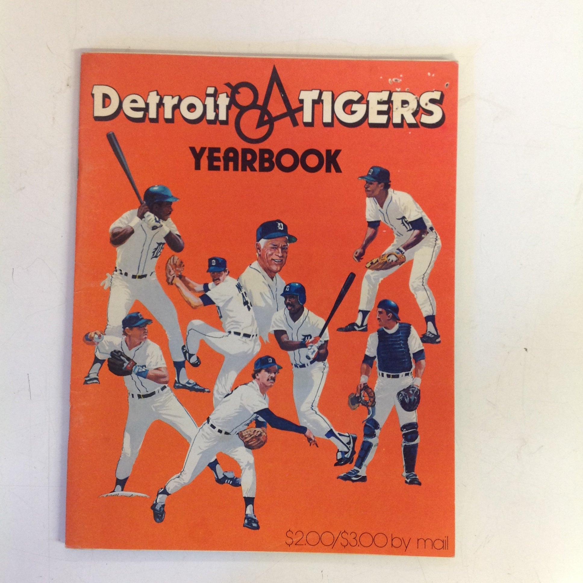Vintage Official 1984 Detroit Tigers Yearbook
