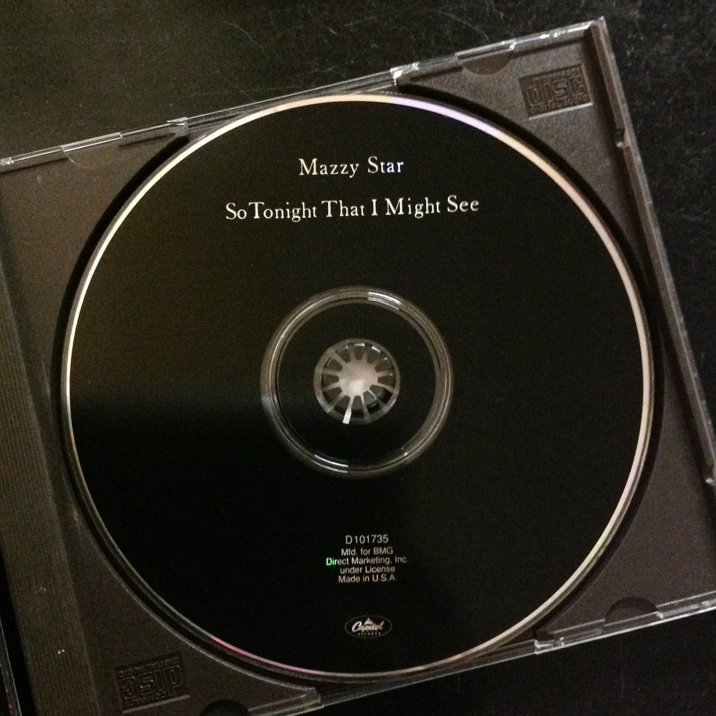 CD Mazzy Star So Tonight That I May See D 101735 Rock