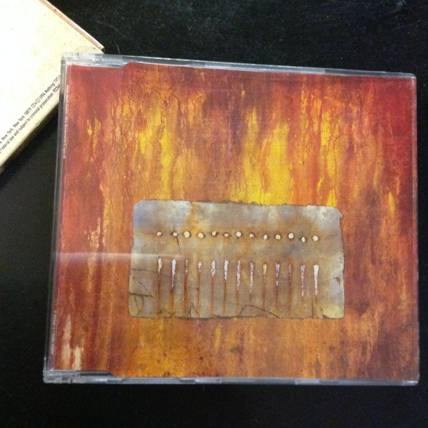 CD Nine Inch Nails NIN Downward Spiral 7 92346-2 Electronic Rock Hard Rock Slipcase