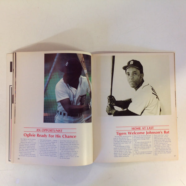 Vintage Official 1976 Detroit Tigers 75th Anniversary Yearbook
