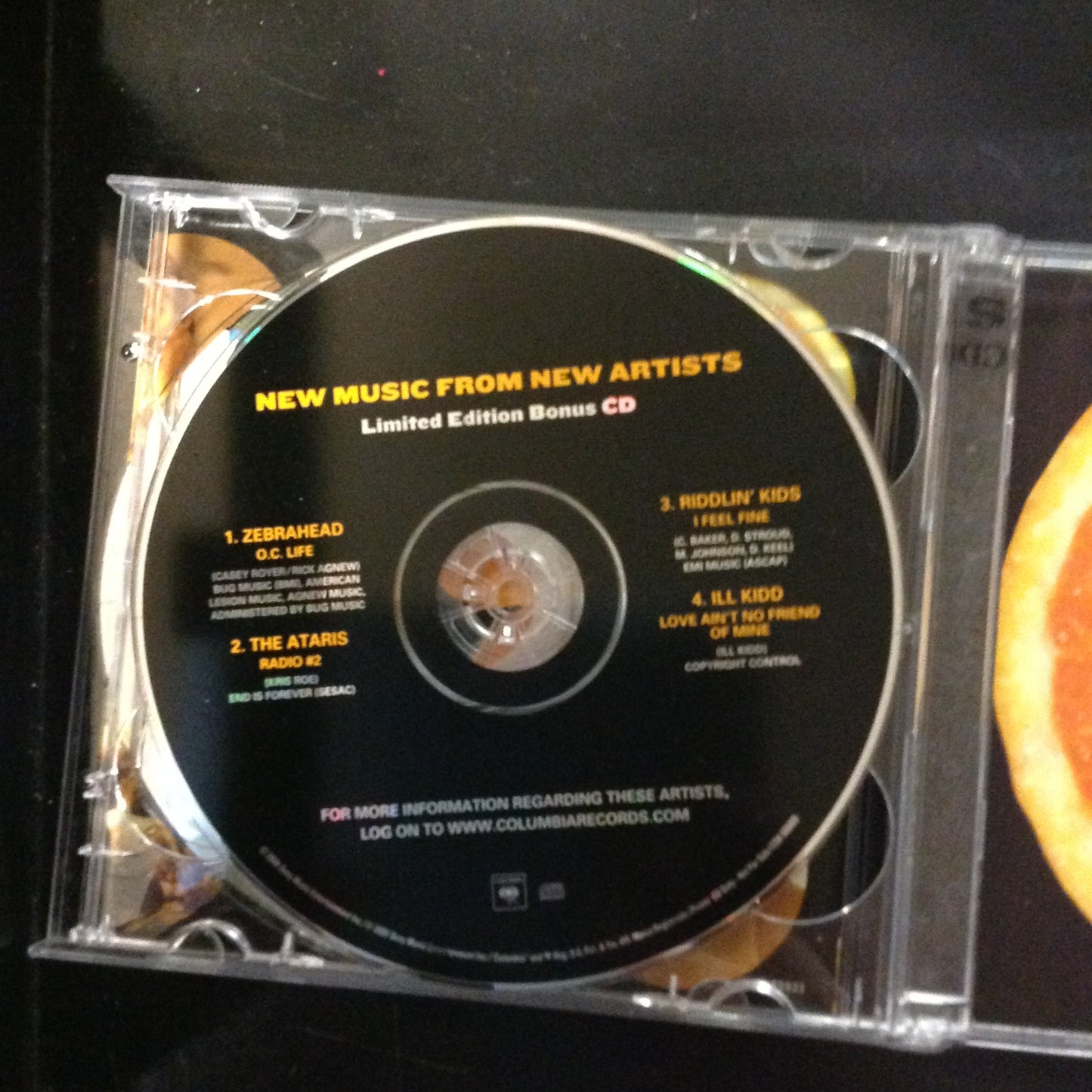 CD Motion Picture Movie Soundtrack Orange County CK 85933 Jack Black Various Artists Rock Metal Nu Folk Indie Hard Alternative 2000's