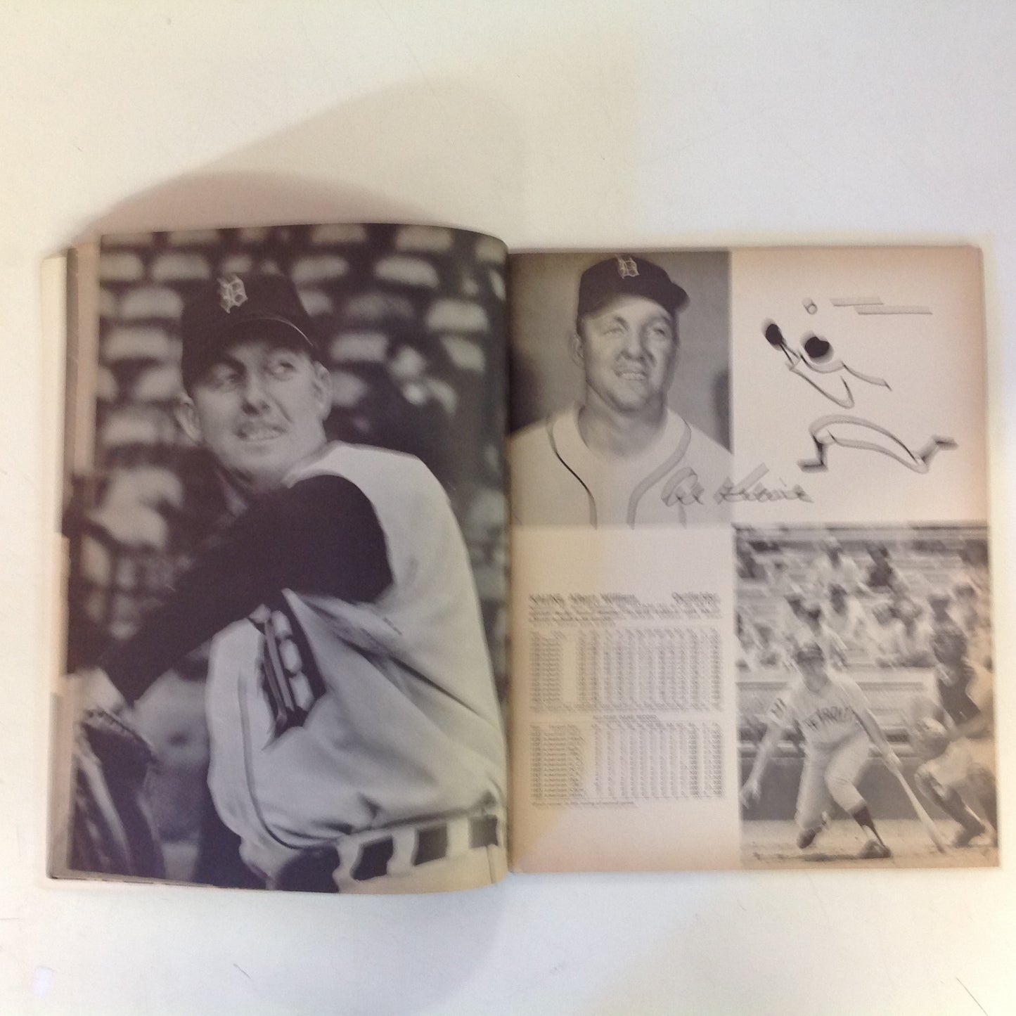 Vintage Official 1966 Detroit Tigers Yearbook