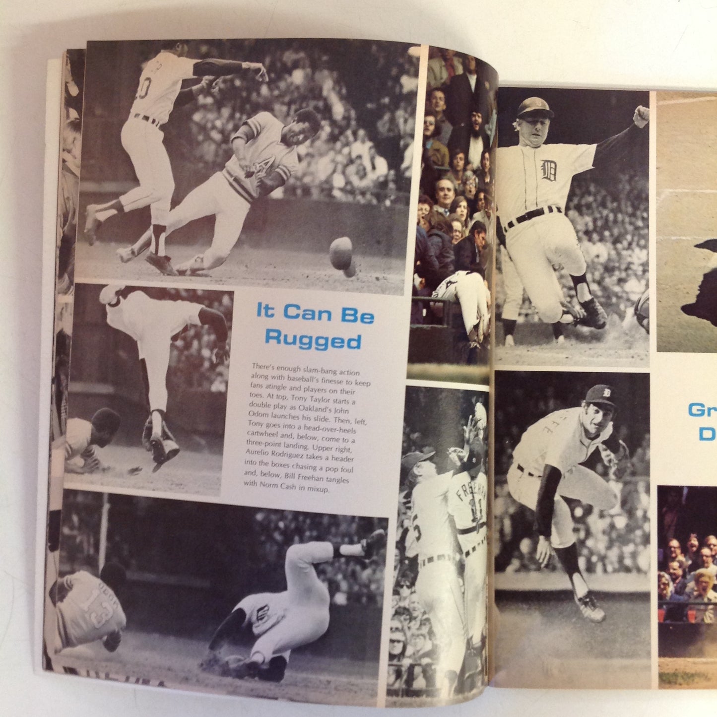 Vintage Official 1973 Detroit Tigers Yearbook