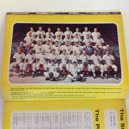 Vintage Official 1973 Detroit Tigers Yearbook