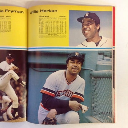 Vintage Official 1973 Detroit Tigers Yearbook