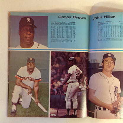 Vintage Official 1973 Detroit Tigers Yearbook