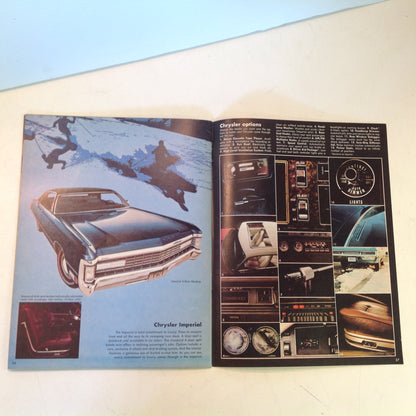 Vintage 1971 Chrysler Plymouth Color Photo Informational Sales Catalog New Cars
