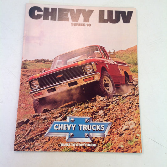 Vintage 1979 Chevrolet CHEVY LUV Series 10 Truck Informational Sales Brochure