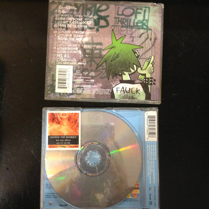 BARGAIN PAIR of CD's Gorillaz Bloodhound Gang Bad Touch 497085-2 724353374808