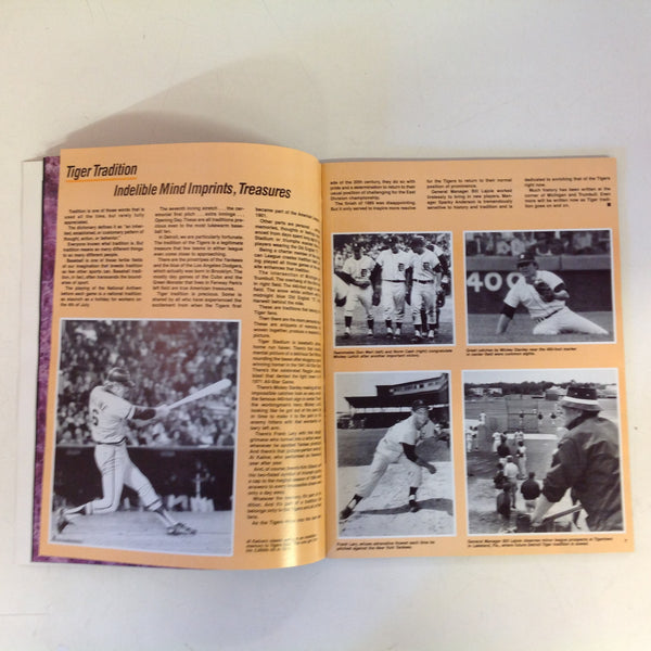 Vintage Official 1990 Detroit Tigers Yearbook