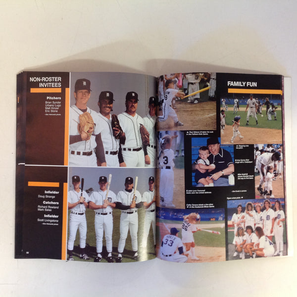 Vintage Official 1990 Detroit Tigers Yearbook
