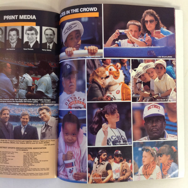 Vintage Official 1990 Detroit Tigers Yearbook