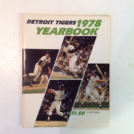 Vintage Official 1978 Detroit Tigers Yearbook