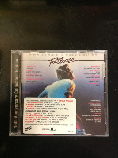 CD Footloose Motion Picture Soundtrack Movie Various Artists 1999 15th Anniversary Bonus Tracks