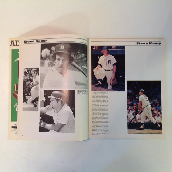 Vintage Official 1978 Detroit Tigers Yearbook