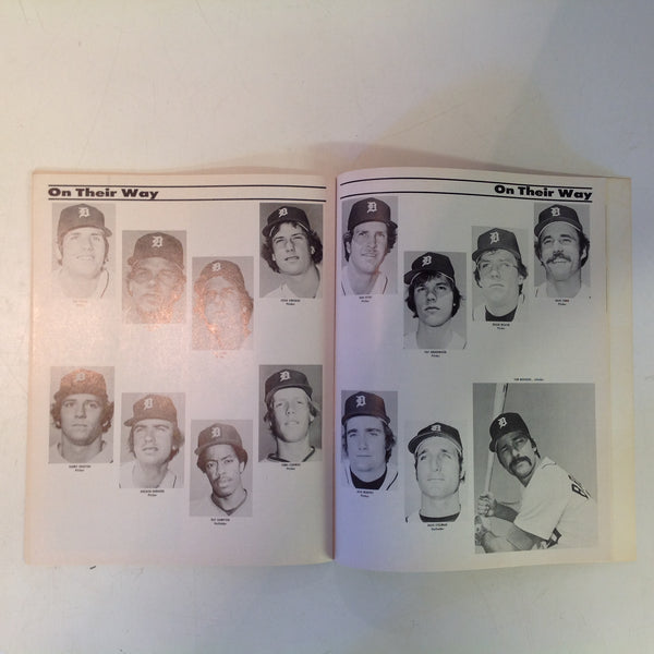 Vintage Official 1978 Detroit Tigers Yearbook
