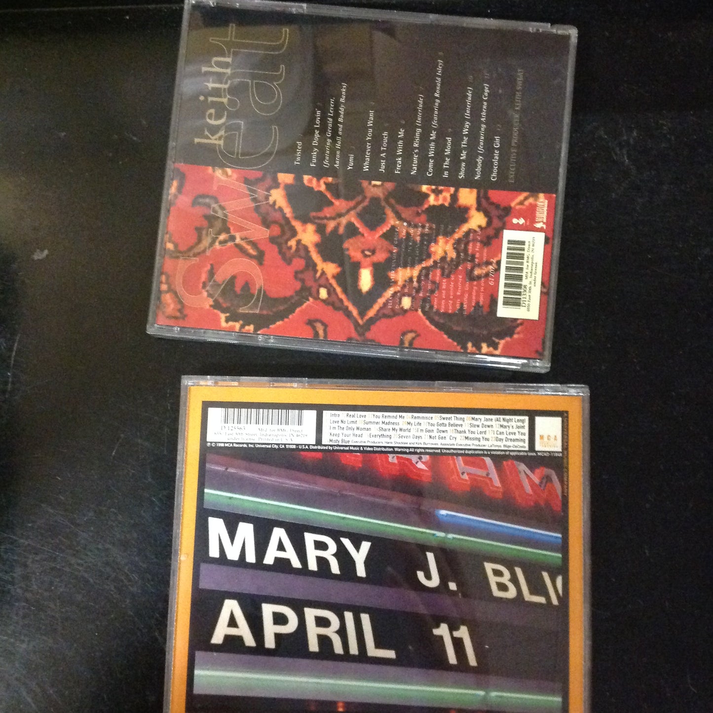 2 Disc SET BARGAIN CDs Mary J Blige Keith Sweat