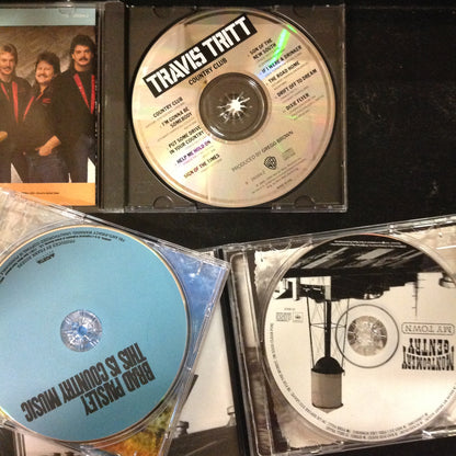 3 Disc SET BARGAIN CDs Country Travis Tritt Montgomery Gentry Brad Paisley