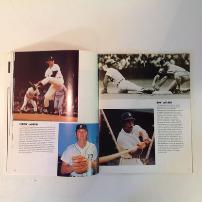 Vintage Official 1975 Detroit Tigers Yearbook 75th Season