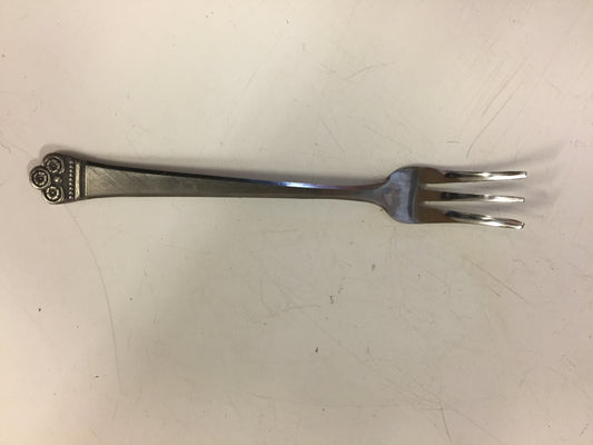 Vintage National Stainless Escargot (Lobster) Fork Japan Flatware Mid Century.