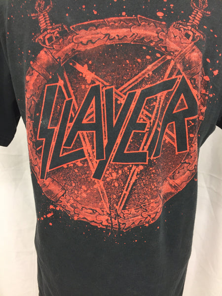 Cool 2010 SLAYER American Carnage Concert Shirt 666 Hard Rock