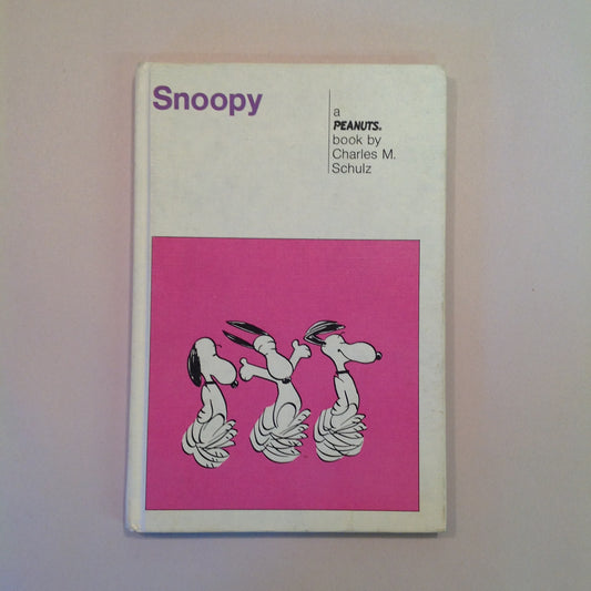 Vintage 1958 Children's Hardcover Snoopy: A Peanuts Book Charles M Schulz Weekly Reader Books Edition