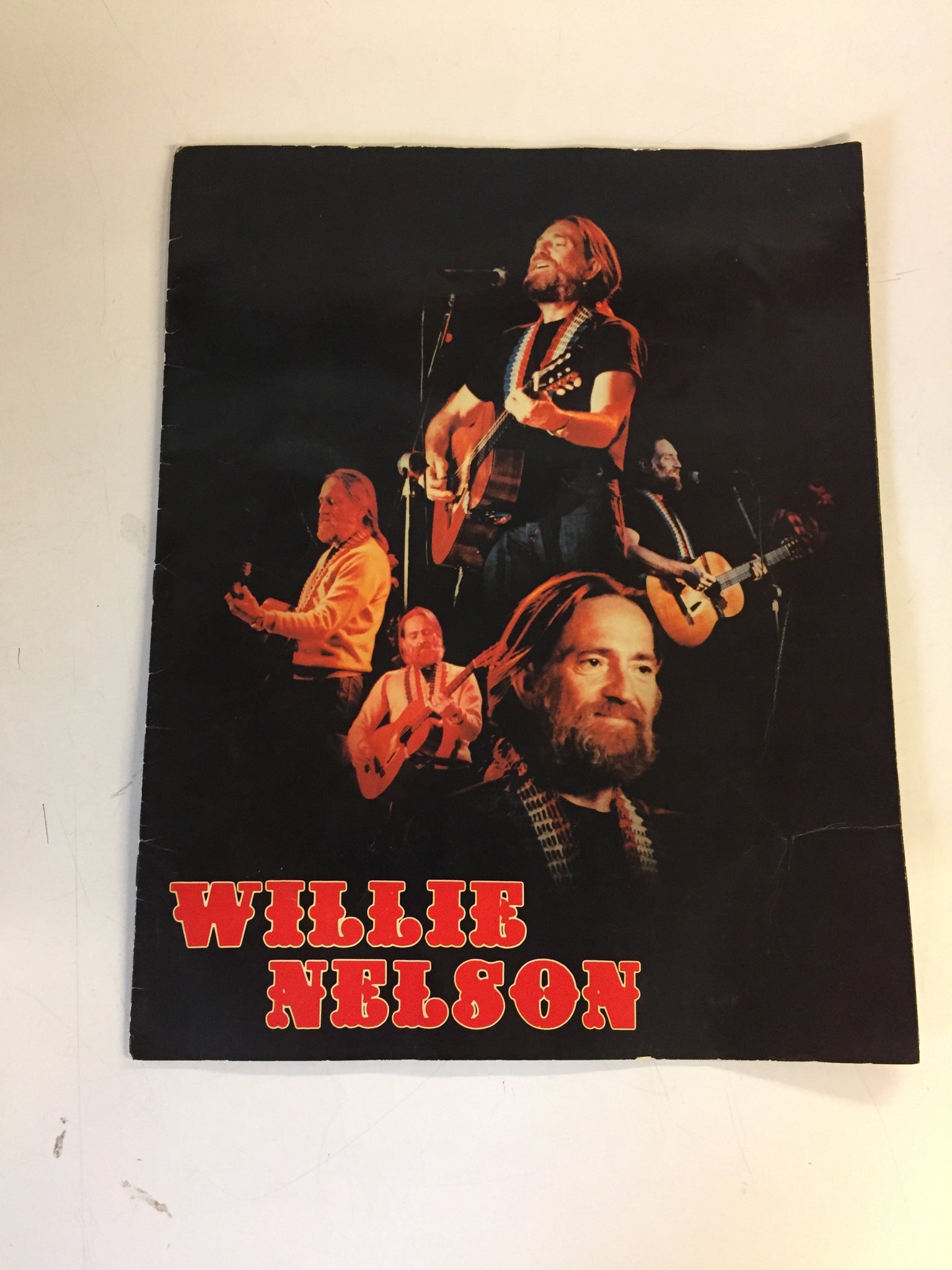 Vintage WILLIE NELSON Concert Program The Great Texas Brain Fry Country Music