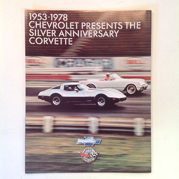 Vintage 1953-78 Chevrolet Silver Anniversary Corvette Color Photo Brochure Vette
