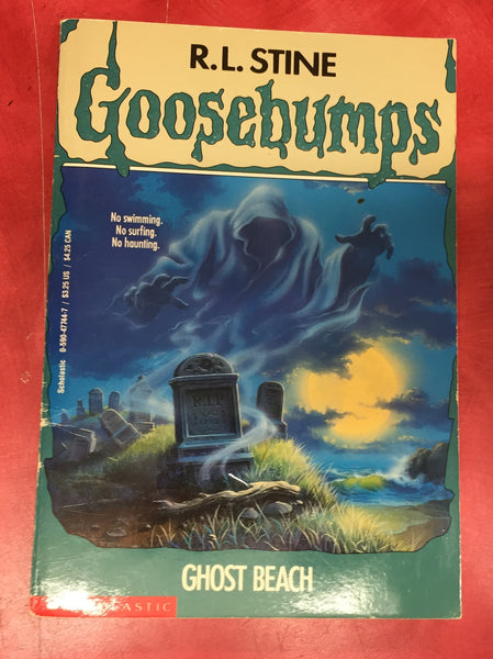 Goosebumps R. L. Stine Ghost Beach Issue 22