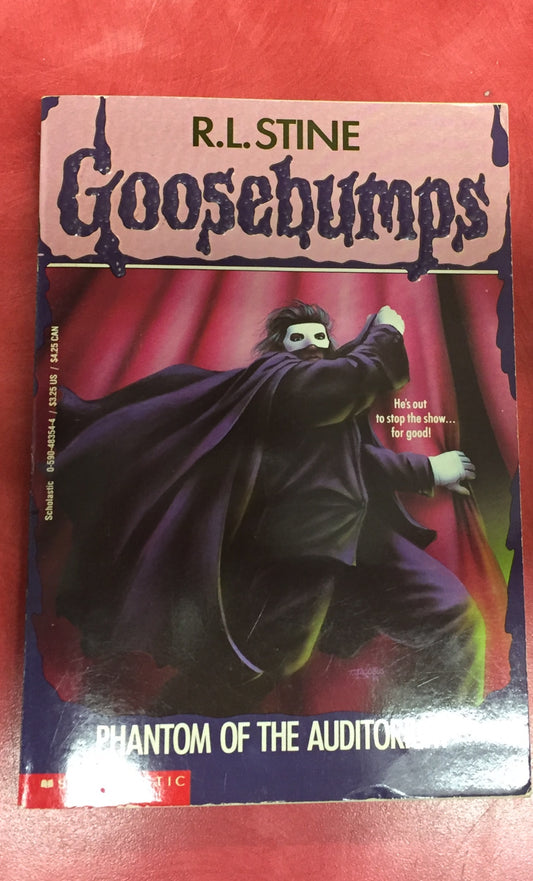 Goosebumps R. L. Stine Phantom of the auditorium Issue 24