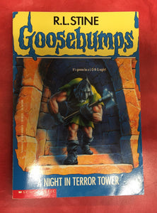 Goosebumps R. L. Stine A night in terror tower Issue 27