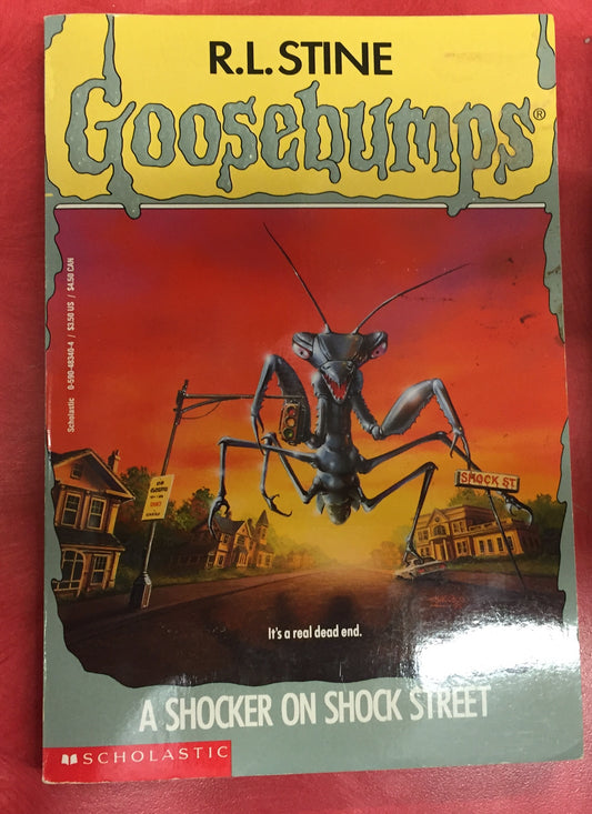 Goosebumps R. L. Stine A shocker on shock street Issue 35